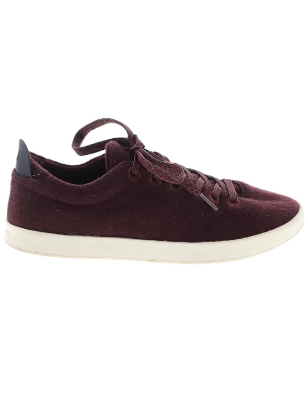 Allbirds Women's Wool Runner shoes, Dark Maroon Red, Size 9